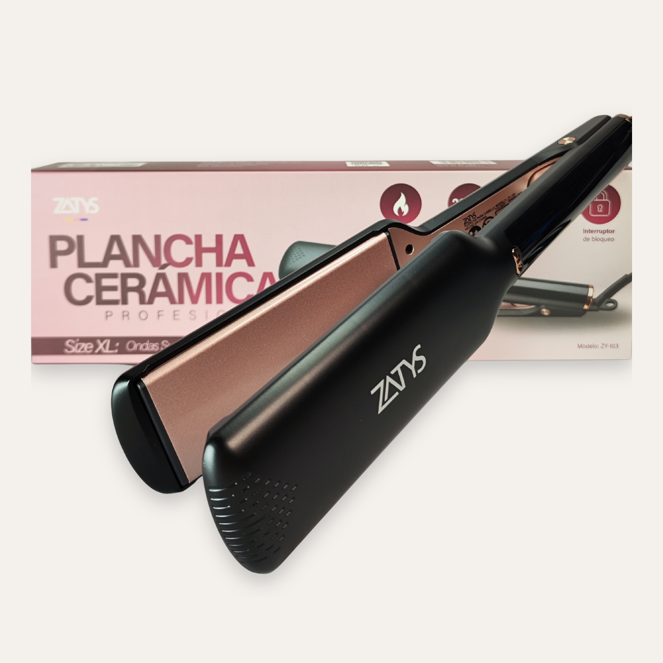 PLANCHA DE CERAMICA XL - ZATYS
