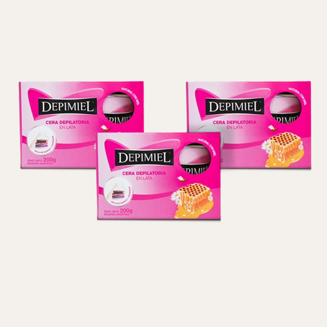 CERA DEPILATORIA EN LATA 200GR MIEL - DEPIMIEL