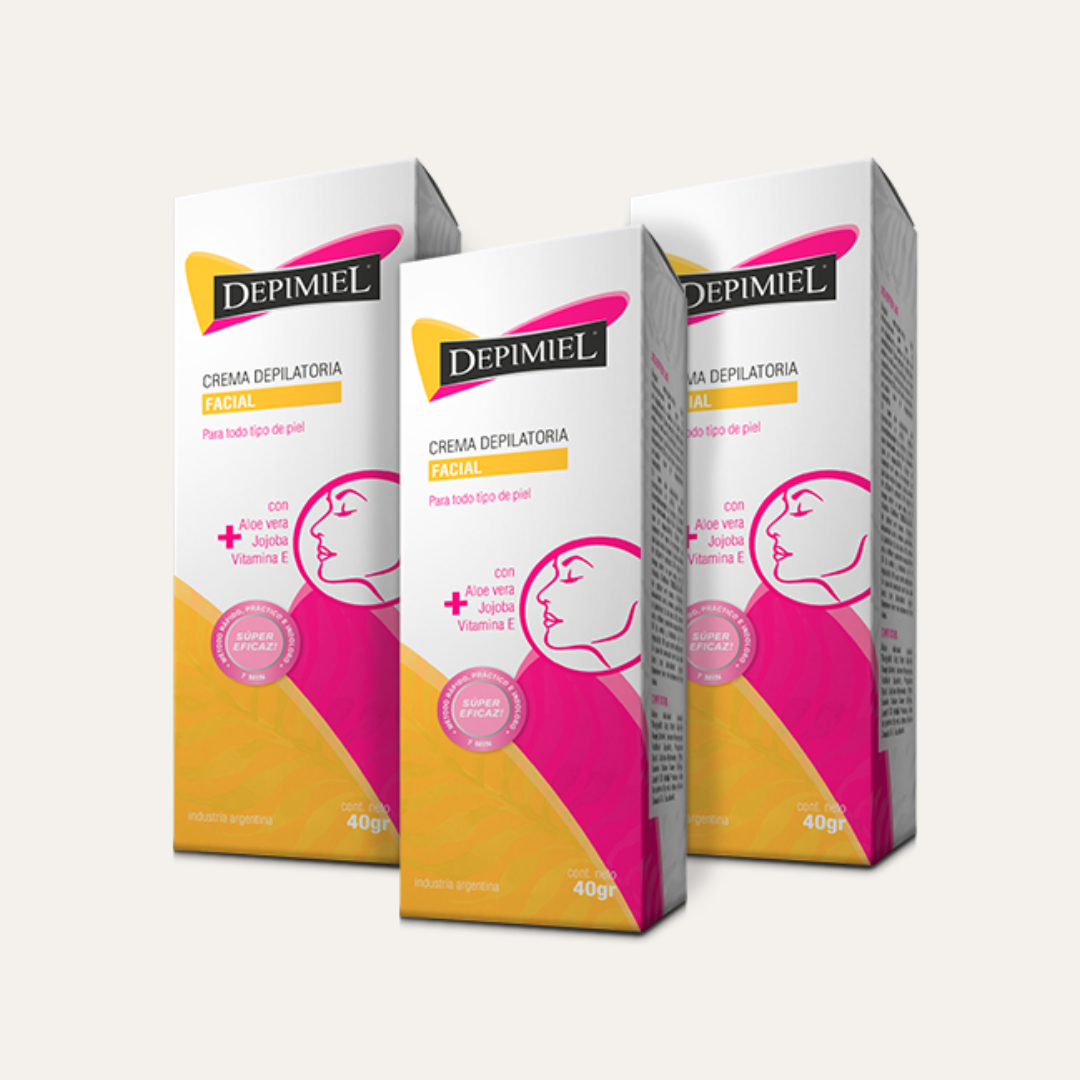 CREMA DEPOILATORIA ROSTRO 40GR - DEPIMIEL