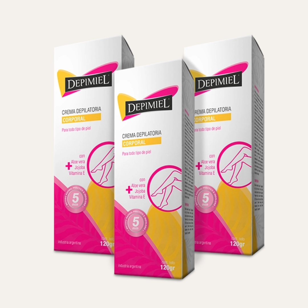 CREMA DEPILATORIA CORPORAL 120GR - DEPIMIEL