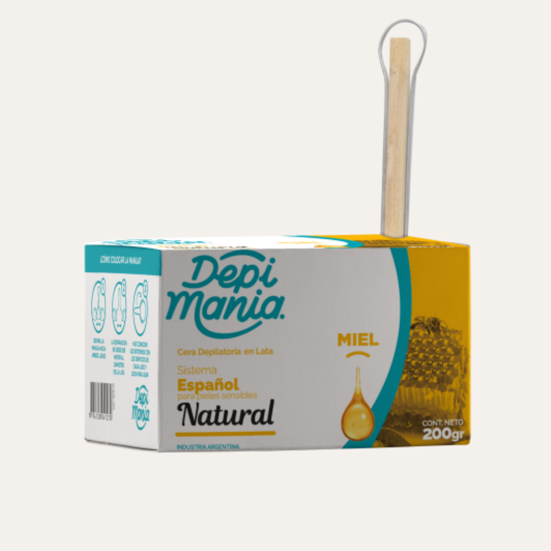 DEPI MANIA CERA EN LATA DE MIEL 200GR - DEPIMIEL