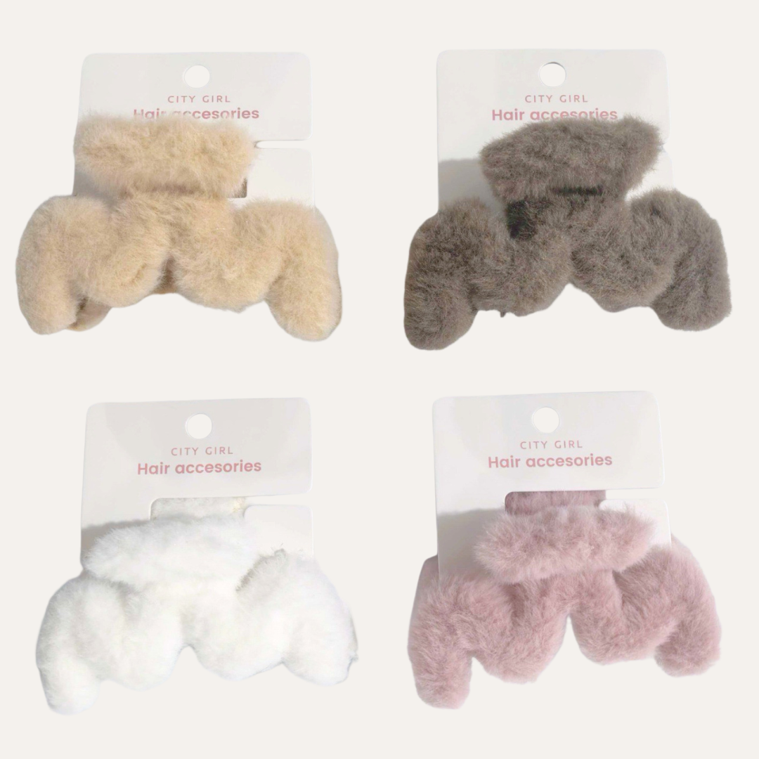 BROCHE DE PELO PELUCHE - CITY GIRL