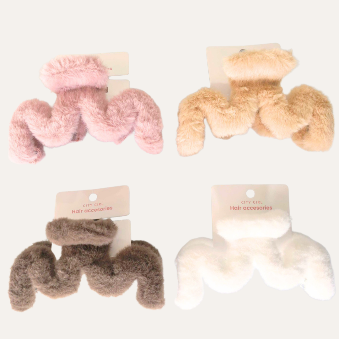 BROCHE DE PELO PELUCHE - CITY GIRL