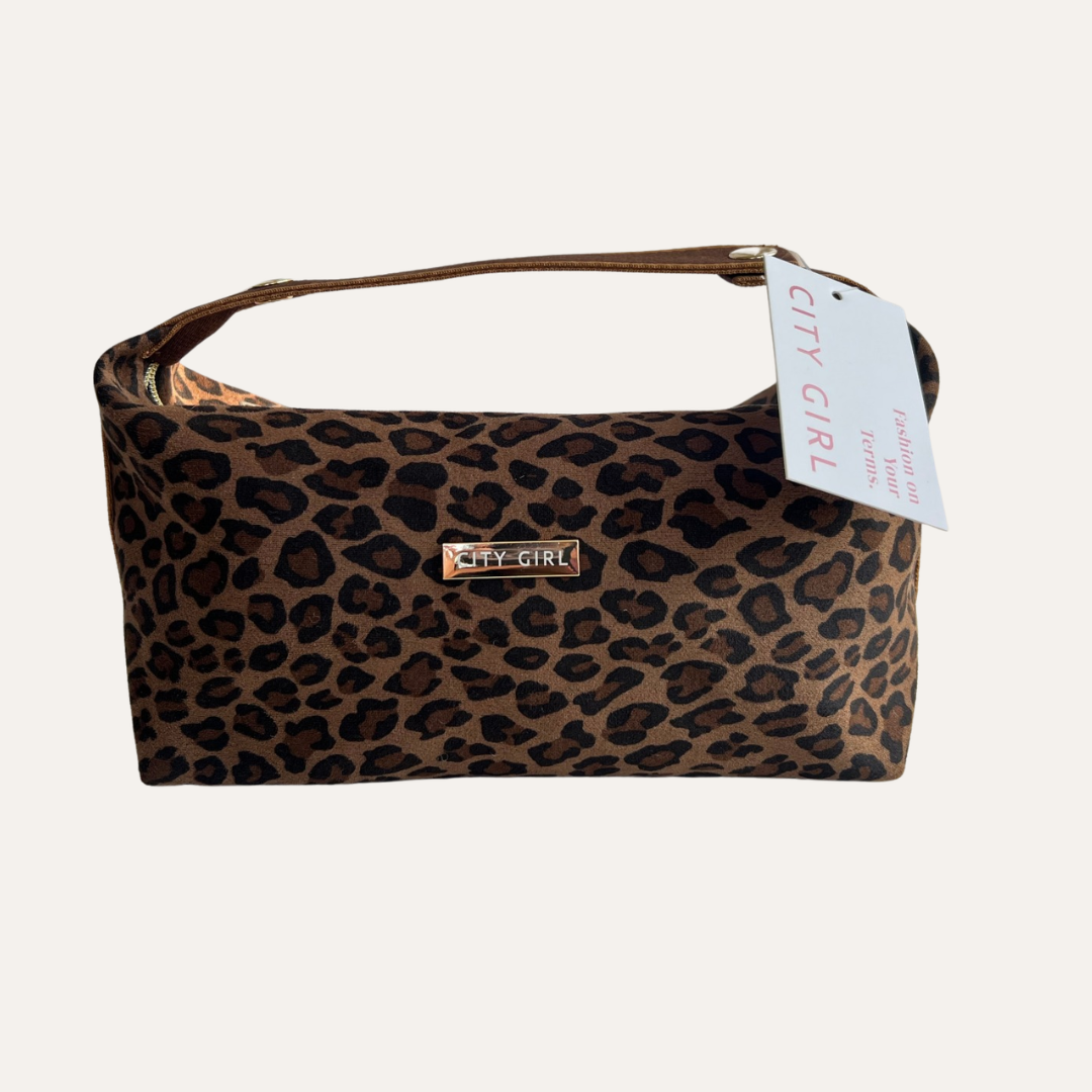 PORTA COSMETICO ANIMAL PRINT - CITY GIRL