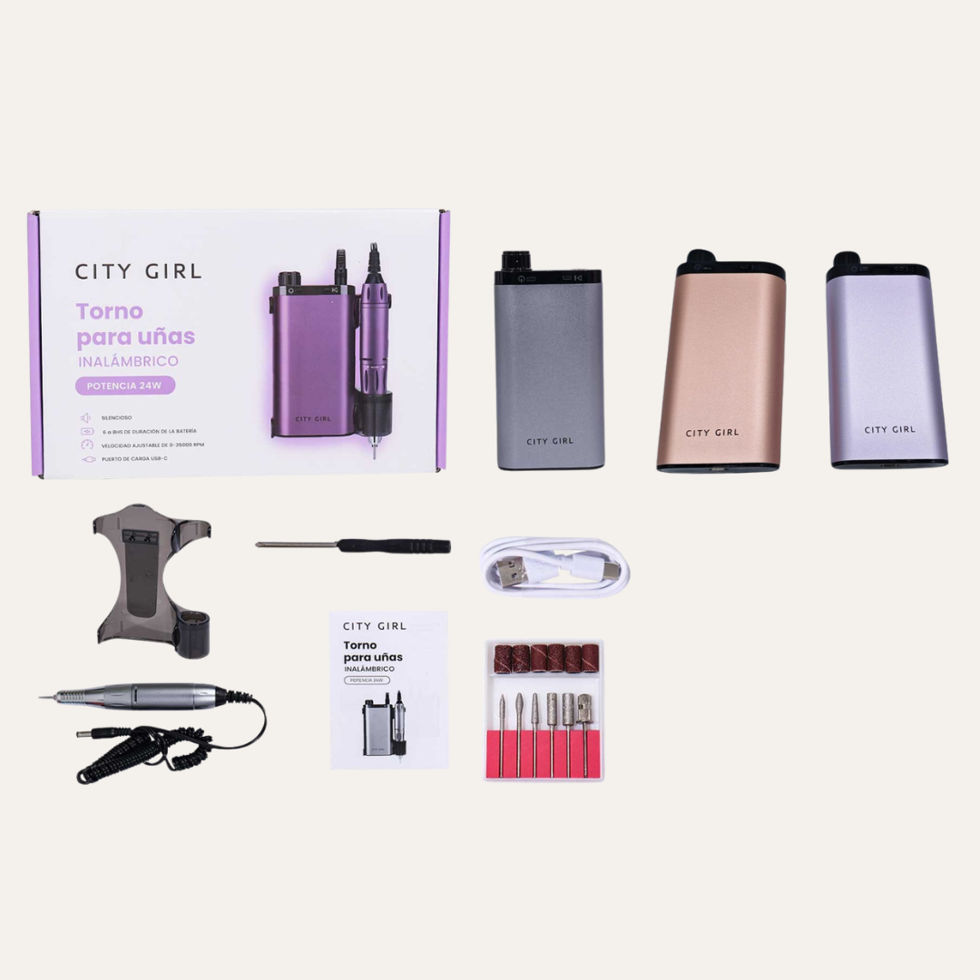 TORNO PARA UÑAS 24W - CITY GIRL