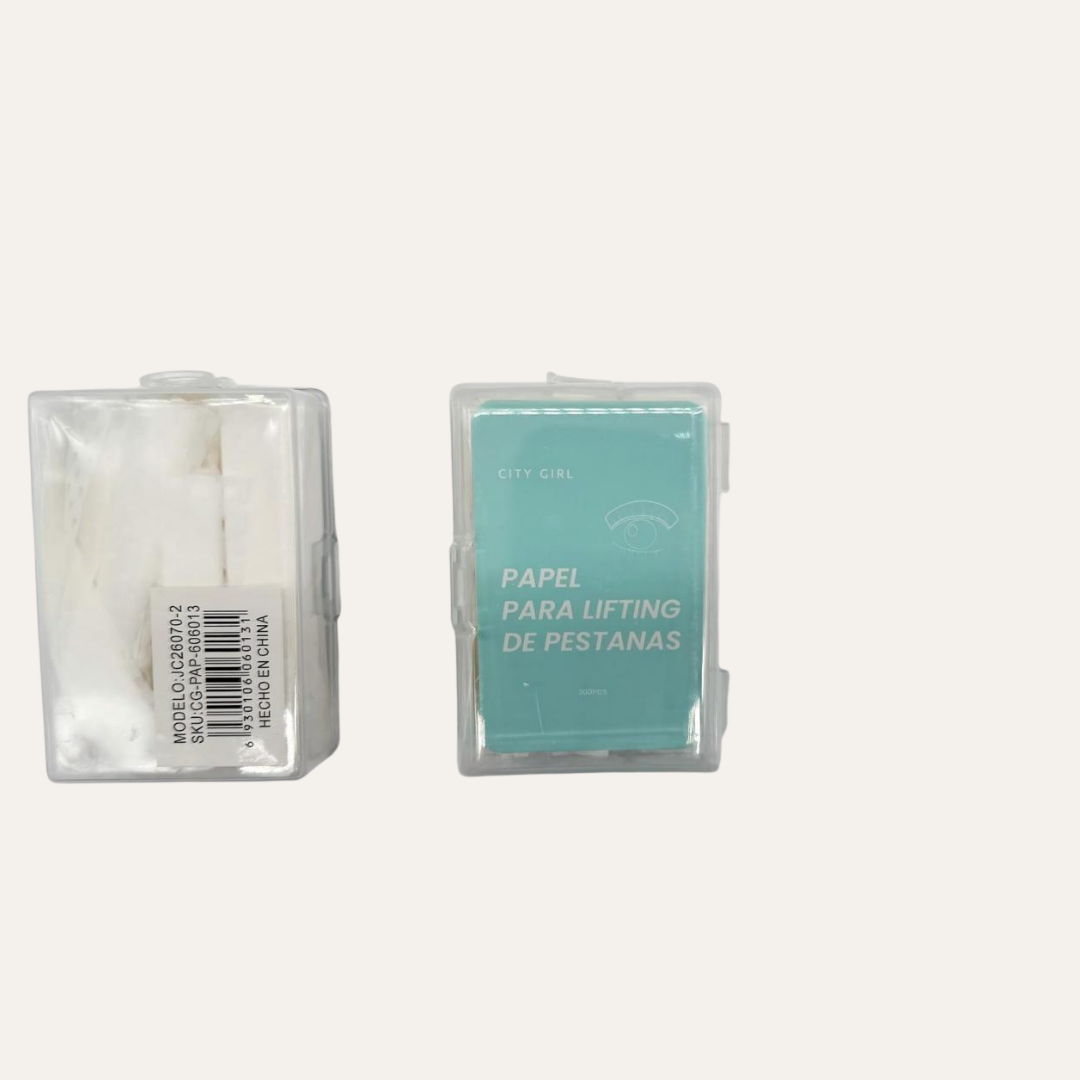 PAPEL PARA LIFTING DE PESTAÑAS 300PCS - CITY GIRL