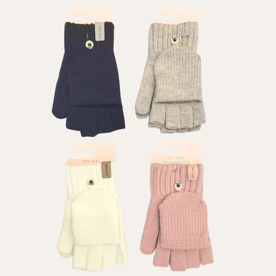 GUANTES PARA INVIERNO DOBLE - CITY GIRL