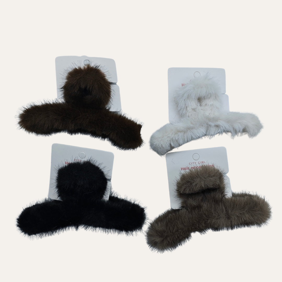 BROCHE DE PELO PELUCHE - CITY GIRL