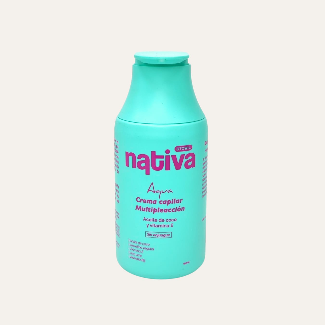 NATIVA AQUA CREMA CAPILAR MULTIPLEACCION 150ML - OTOWIL
