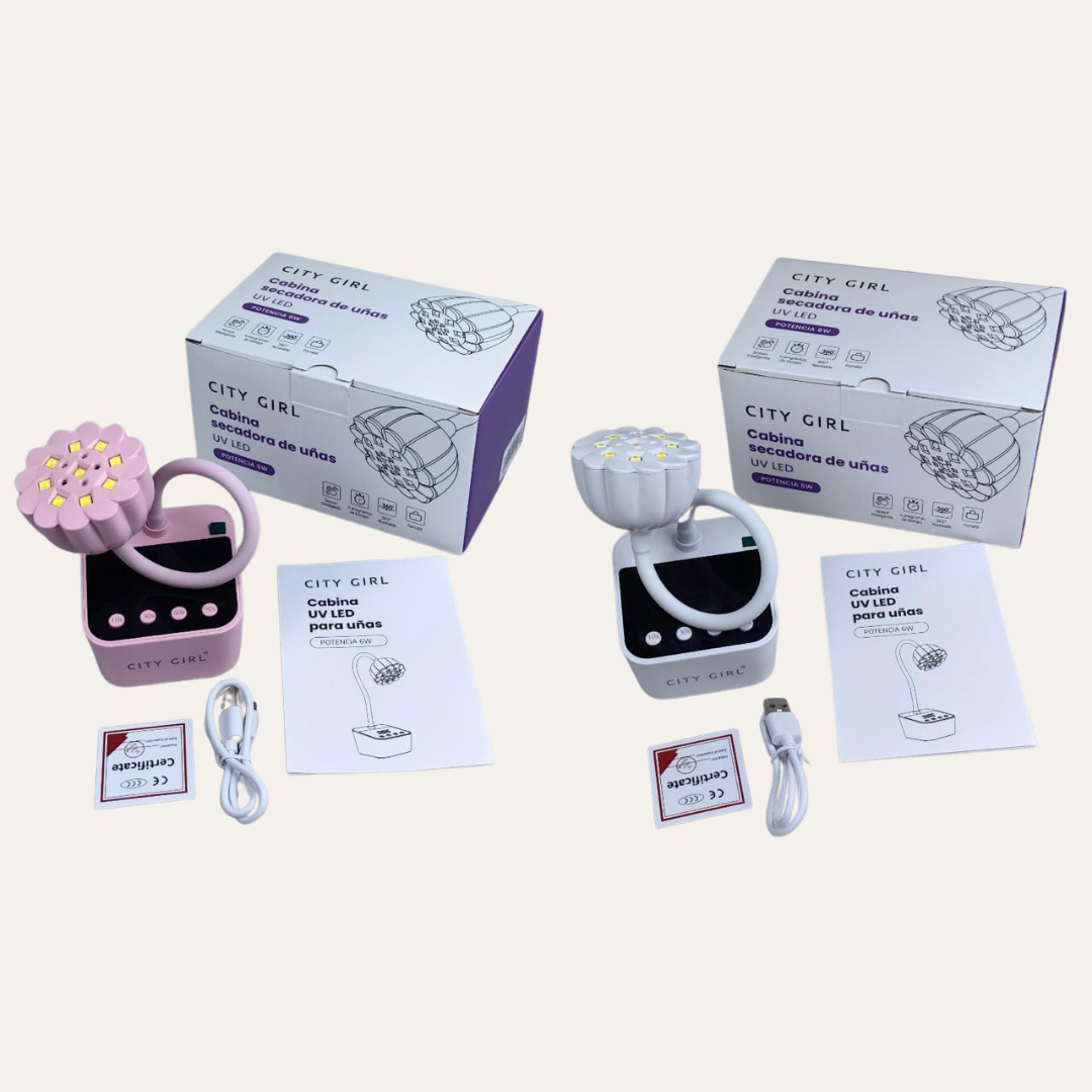 CABINA UV/LED FLOR  6W - CITY GIRL