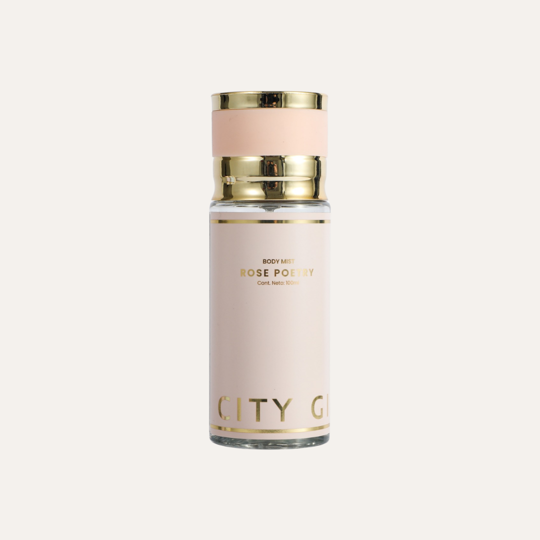 MINI BODY MIST ROSE POETRY 100ML - CITY GIRL