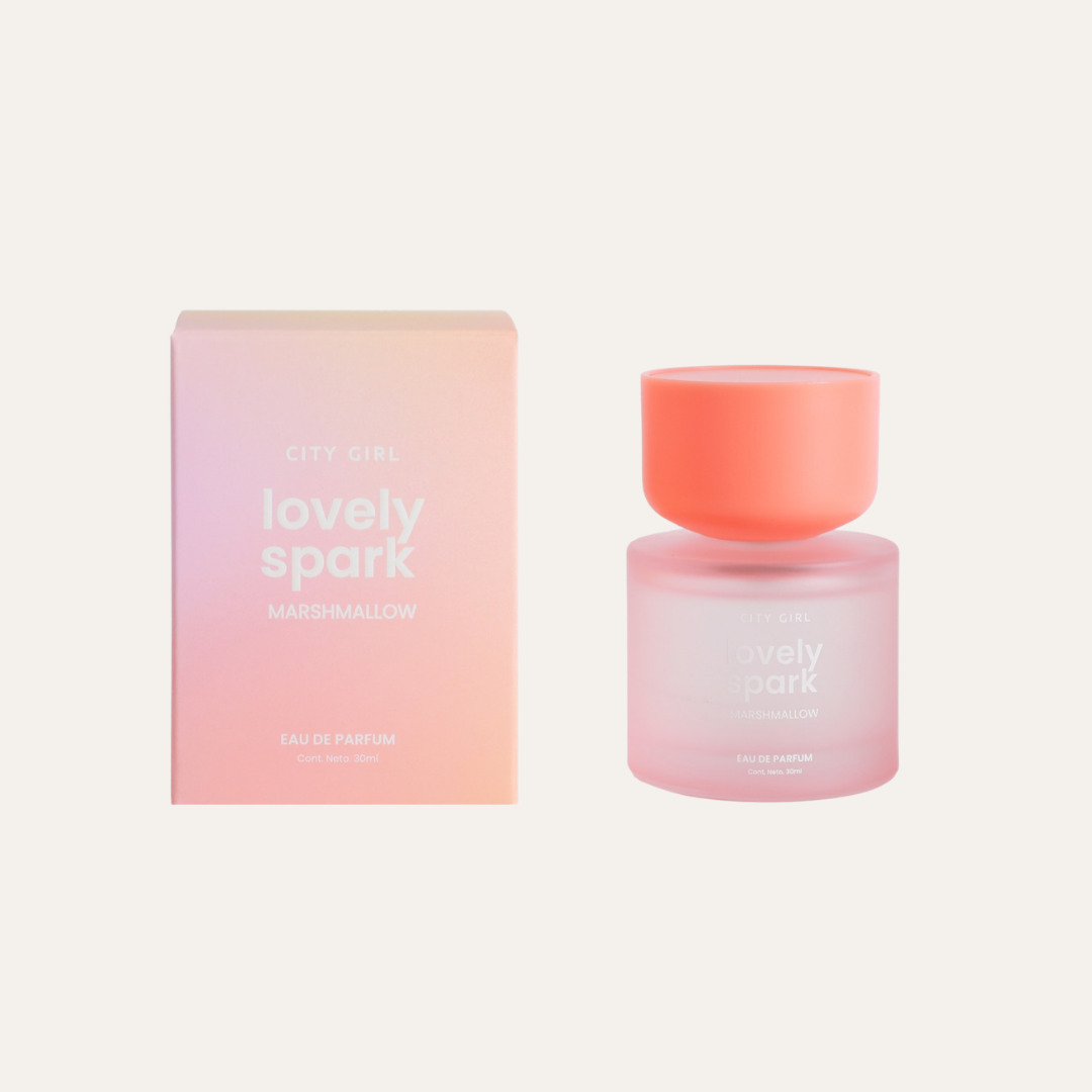 PERFUME LOVELY SPARK MARSHMALLOW 30ML - CITY GIRL