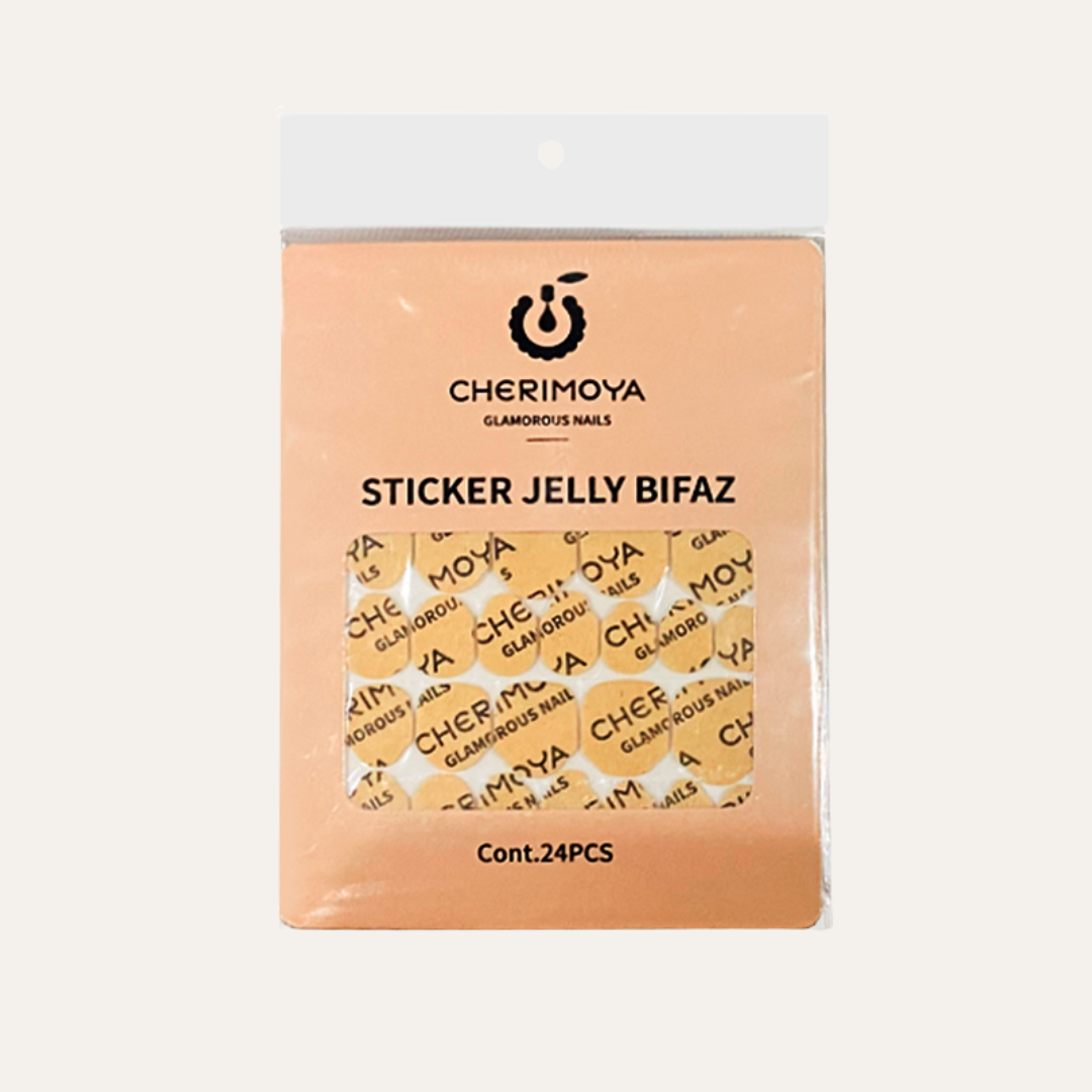 ADHESIVO PEGAMENTO SILICONADO PARA UÑAS - CHERIMOYA