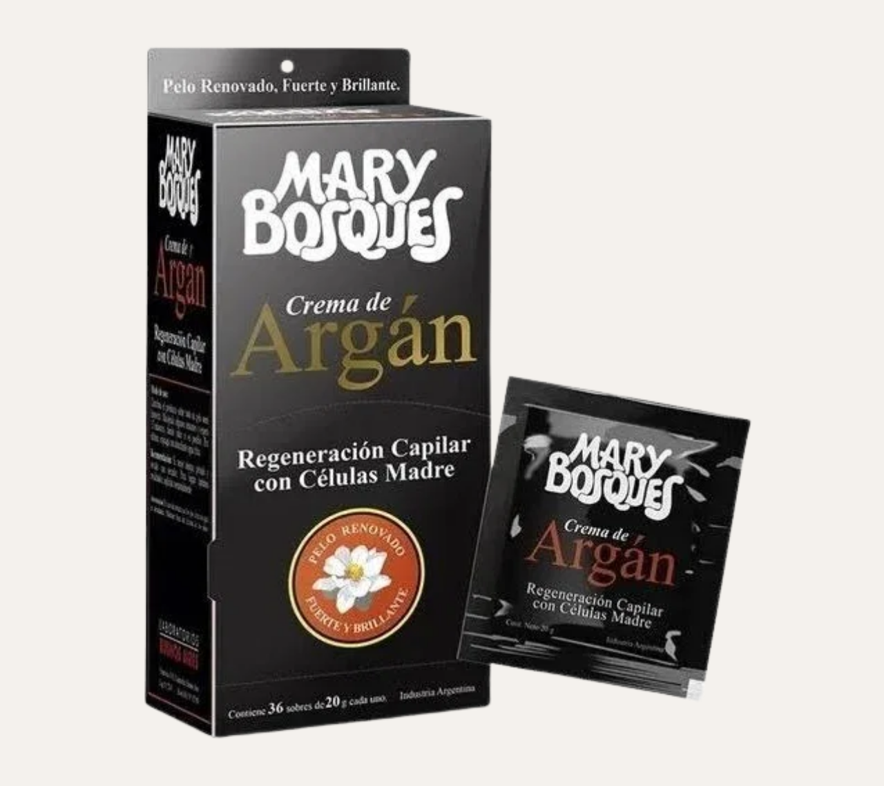 CREMA DE ARGAN - CON CELULAS MADRES - MARY BOSQUES