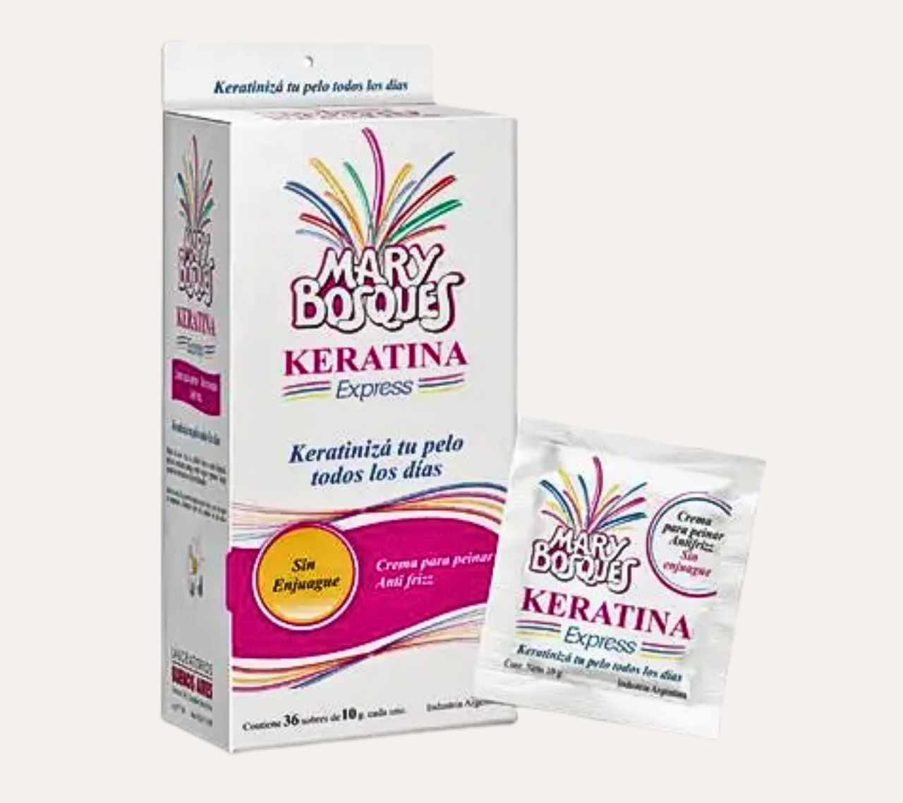 KERATINA EXPRESS -CREMA PARA PEINAR - MARY BOSQUES