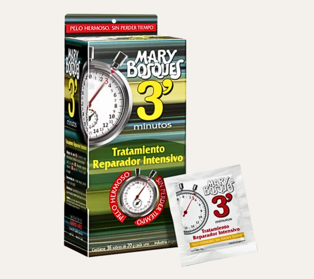 3'MIN - TRATAMIENTO REPARADOR INTENSIVO - MARY BOSQUES