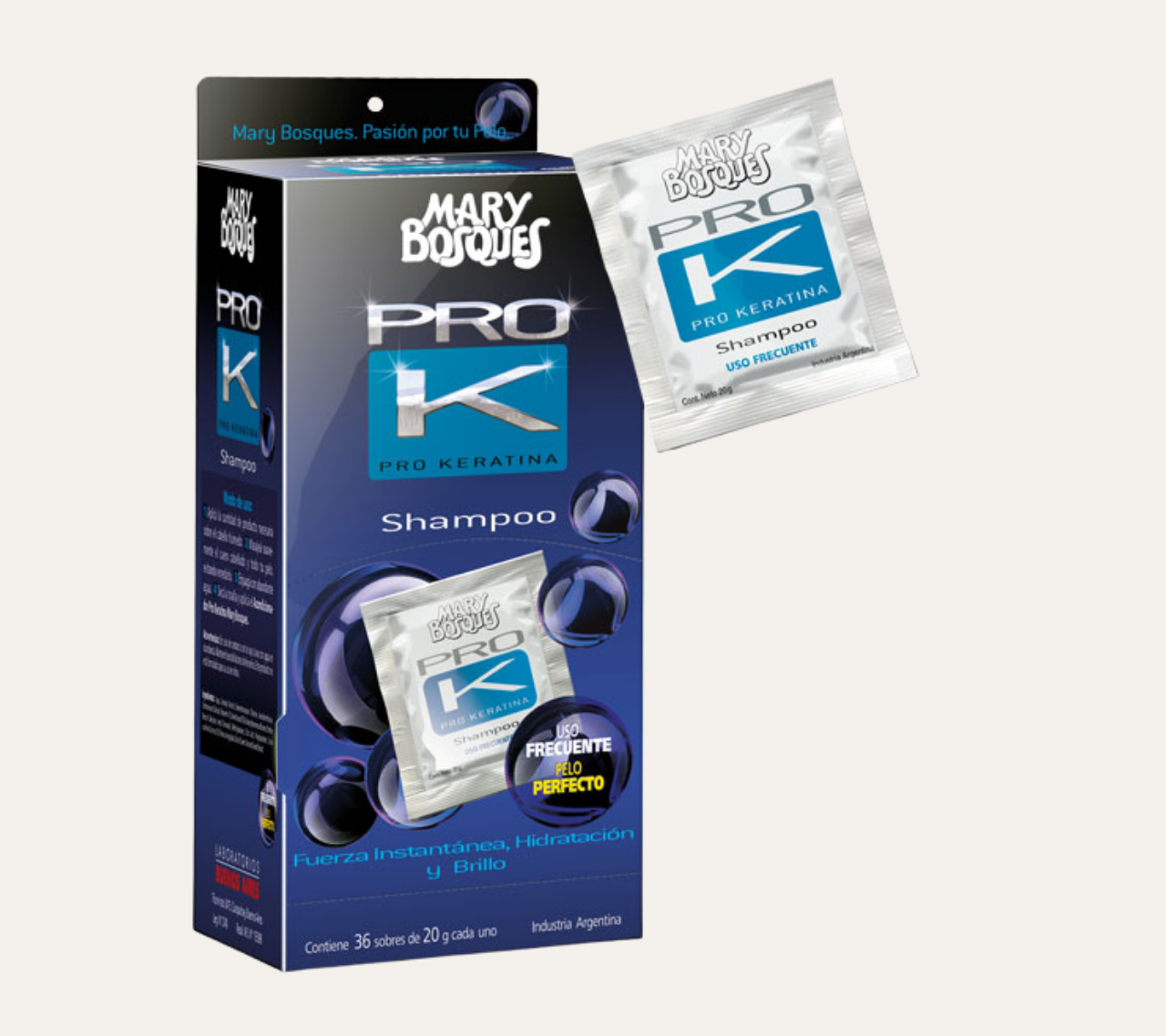 SHAMPOO PRO K - USO FRECUENTE - MARY BOSQUES