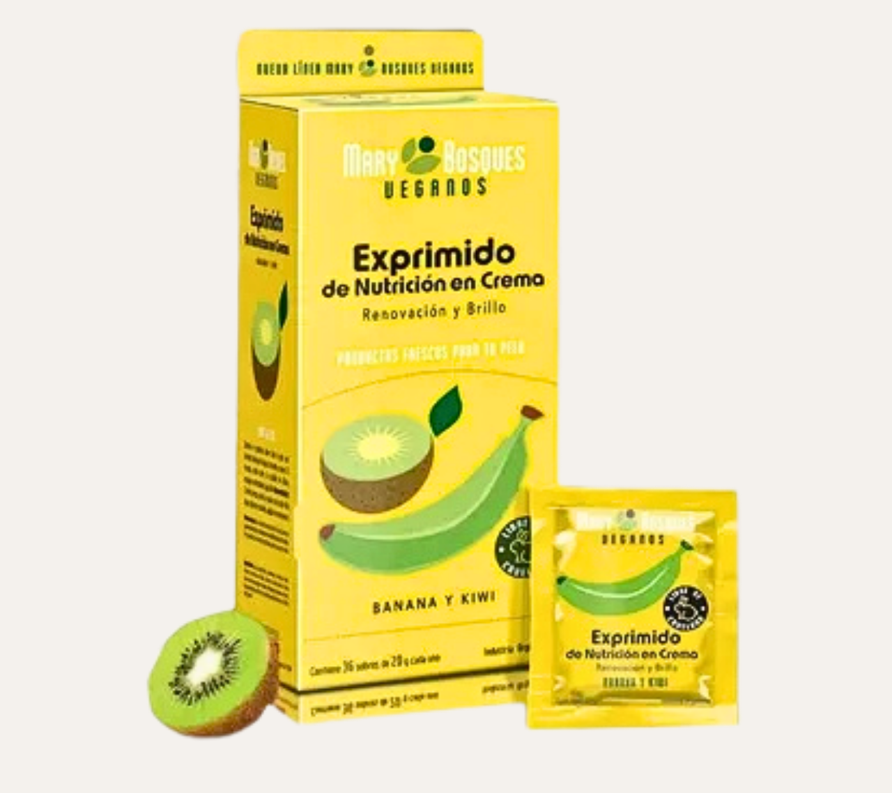 BANANA Y KIWI - RENOVACION Y BRILLO - MARY BOSQUES