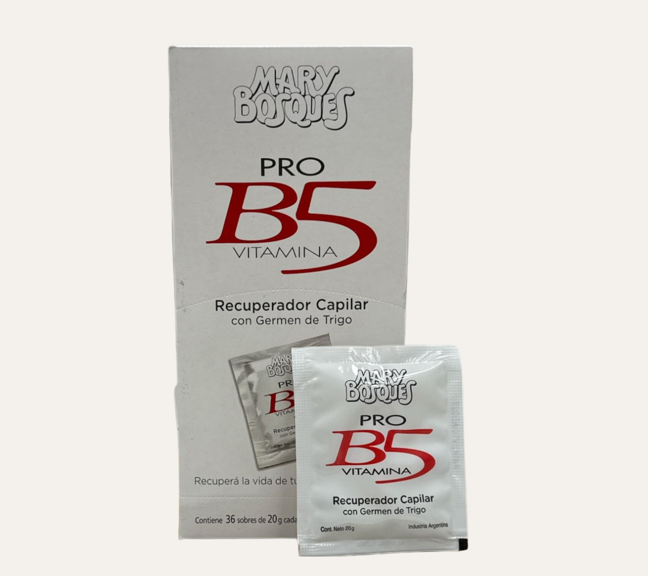 PRO VITAMINA B5 - RECUPERADOR CAPILAR - MARY BOSQUES