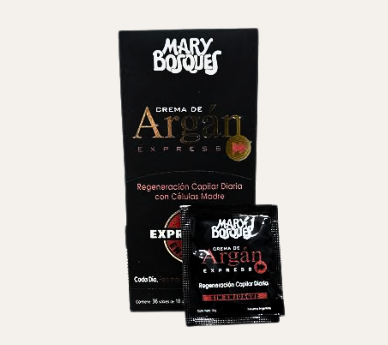CREMA DE ARGAN EXPRESS - REGENERACION CAPILAR DIARIA SIN ENJUAGUE - MARY BOSQUES