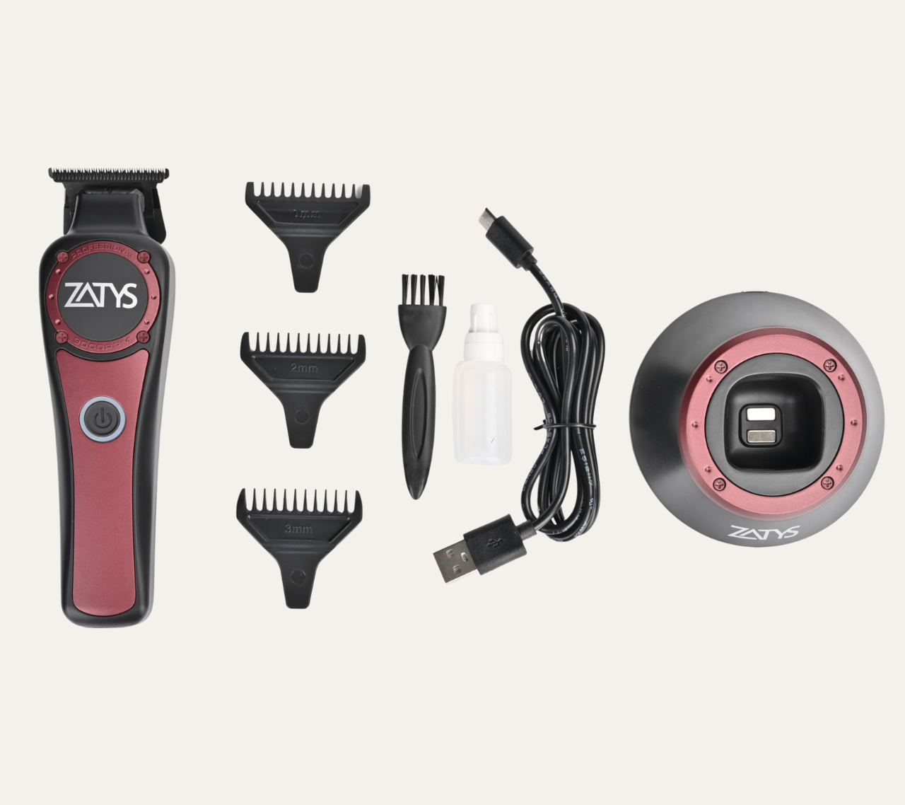TRIMMER CRIMSON FORCE PROFESSIONAL - ZATYS - Imagen 4