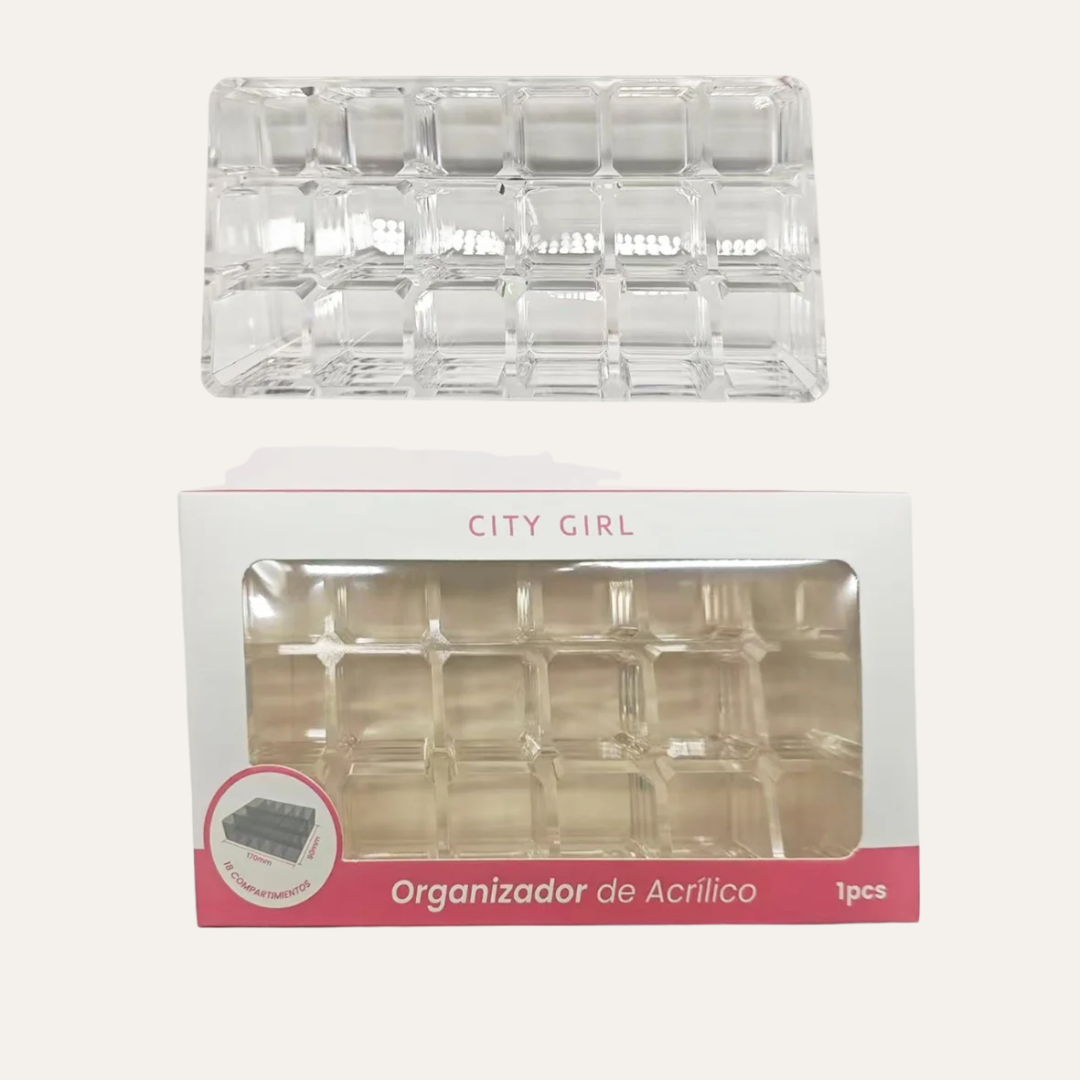 ORGANIZADOR DE ACRILICO - CITY GIRL