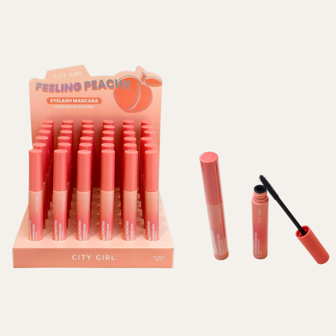 MASCARA DE PESTAÑAS FEELING PEACHY - CITY GIRL