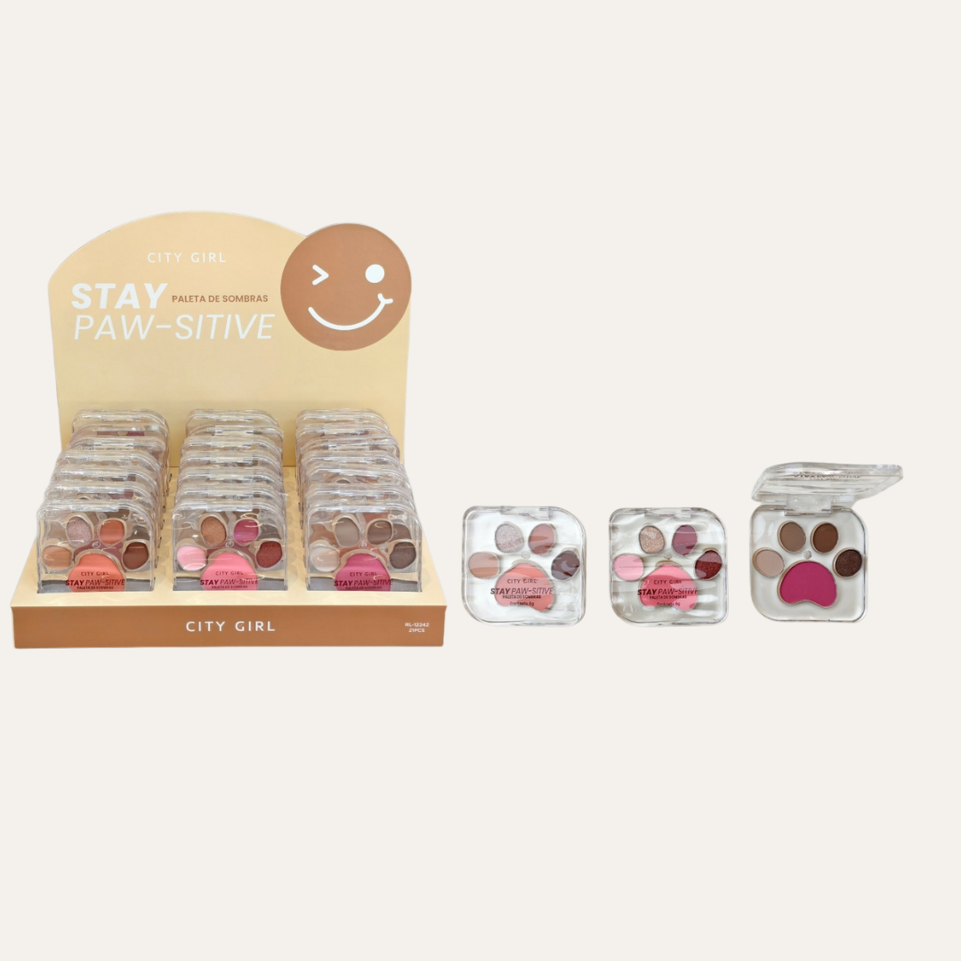 PALETA DE SOMBRA STAY PAW-SITIVE - CITY GIRL