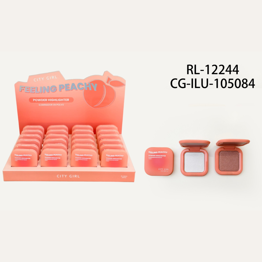 ILUMINADOR EN POLVO FEELING PEACHY - CITY GIRL