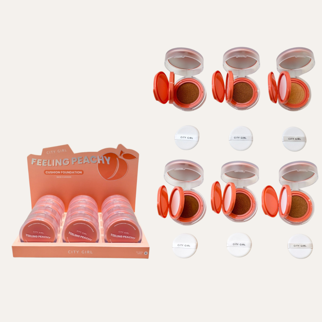 BASE CUSHION FEELING PEACHY - CITY GIRL