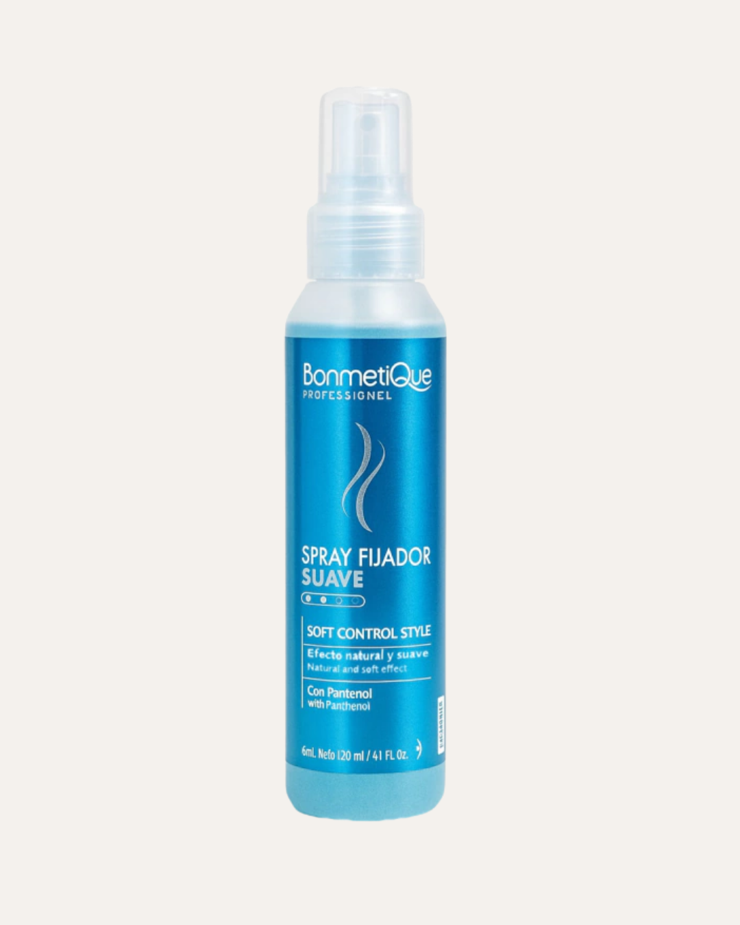 SPRAY FIJADOR SUAVE120ML -BONMETIQUE
