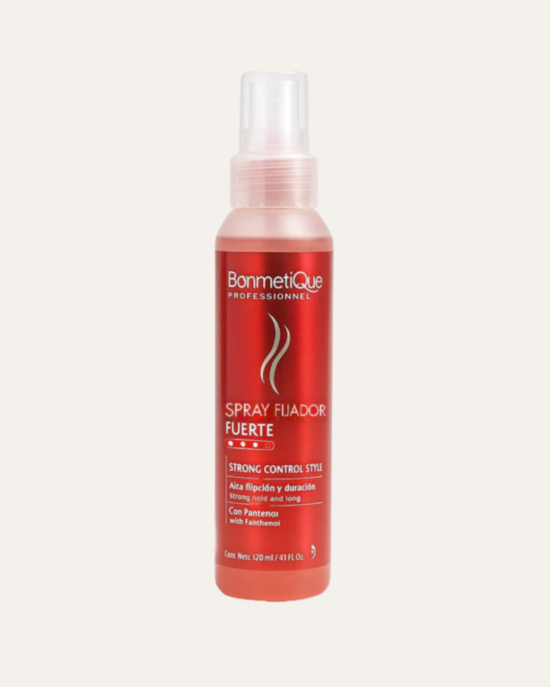 SPRAY FIJADOR FUERTE 120ML - BONMETIQUE