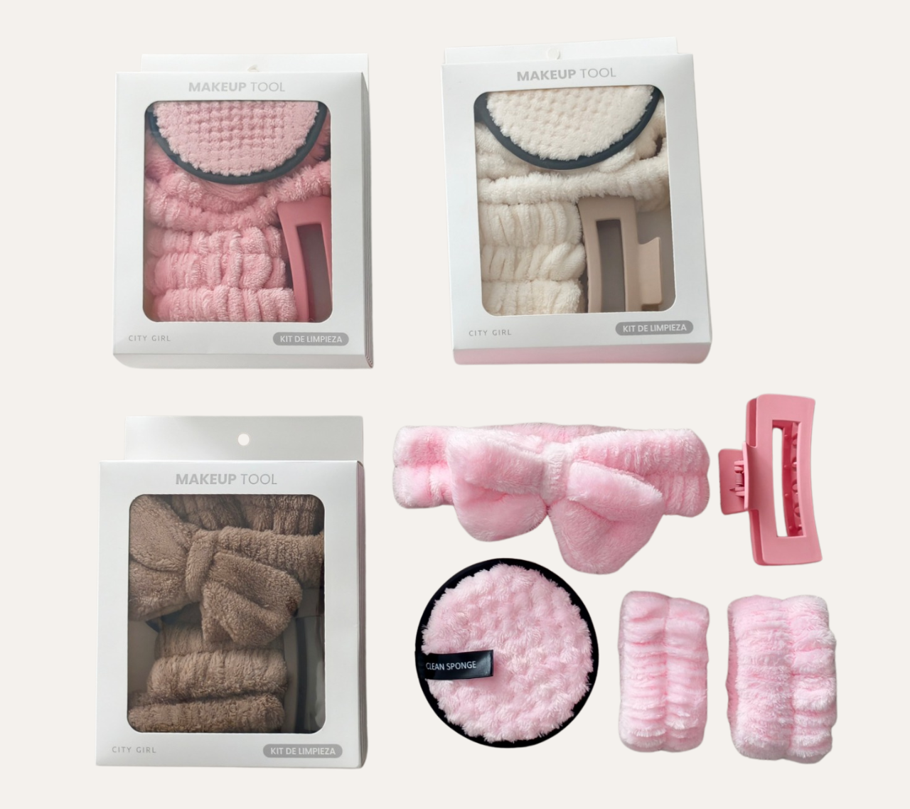 KIT DE SKIN CARE 4PCS - CITY GIRL