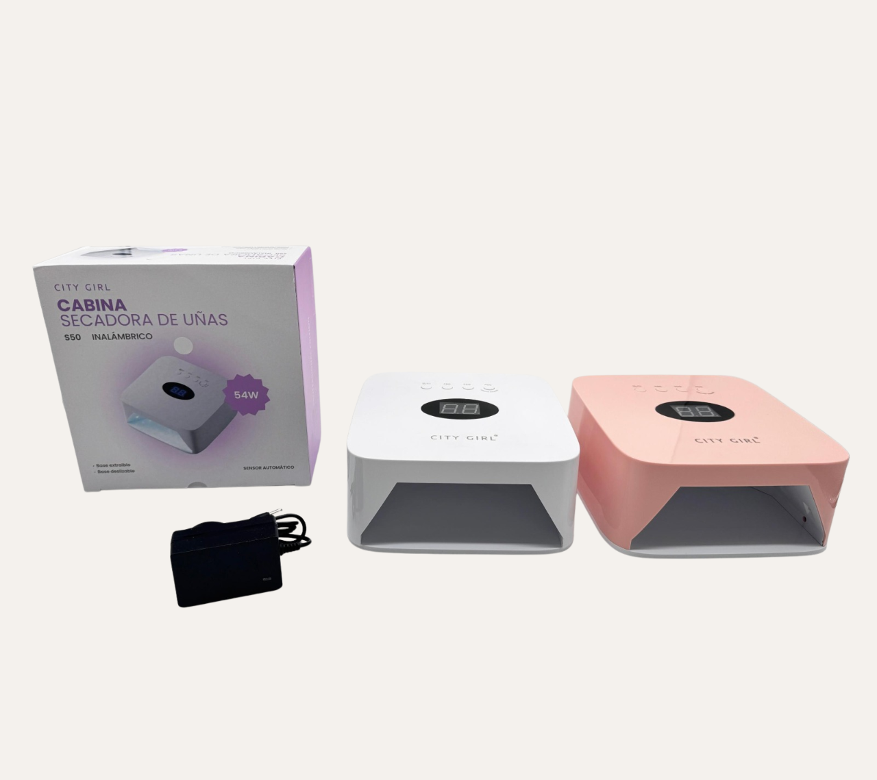 CABINA UV/LED 54W - CITY GIRL