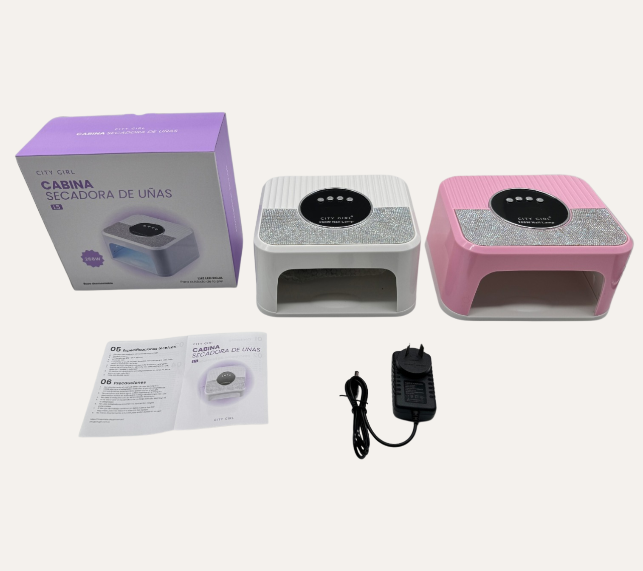 CABINA LED/UV 268W - CITY GIRL