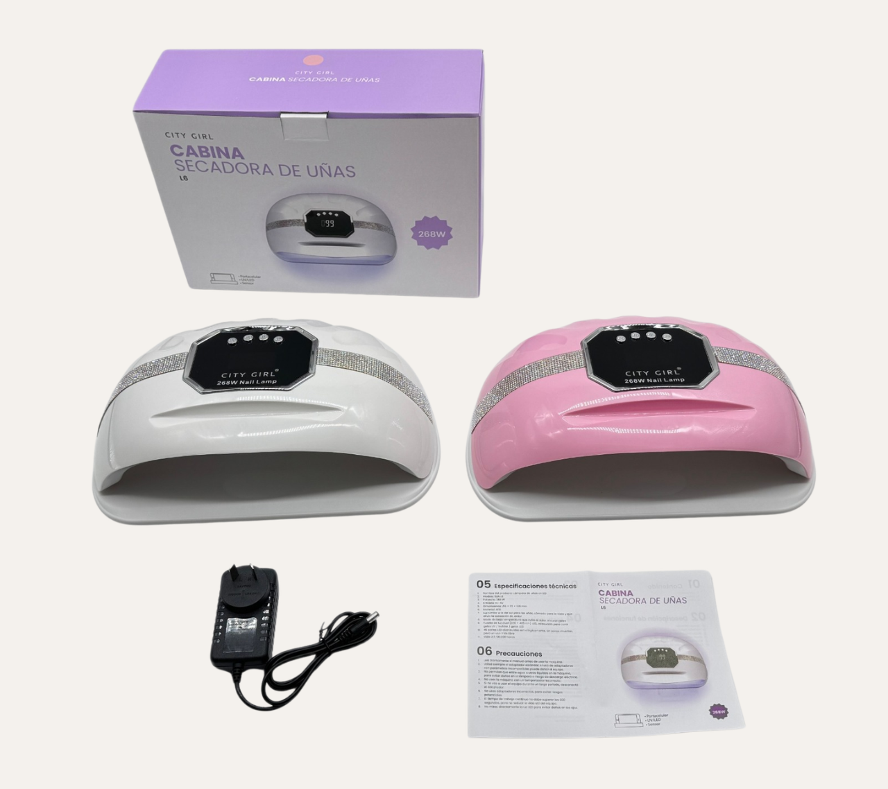 CABINA LED/UV 268W - CITY GIRL