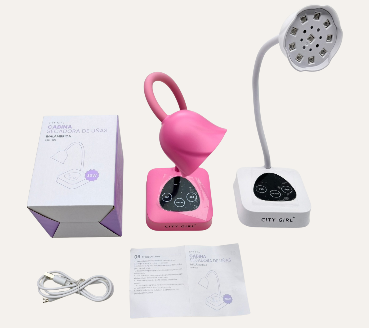 CABINA LED/UV 30W - CITY GIRL