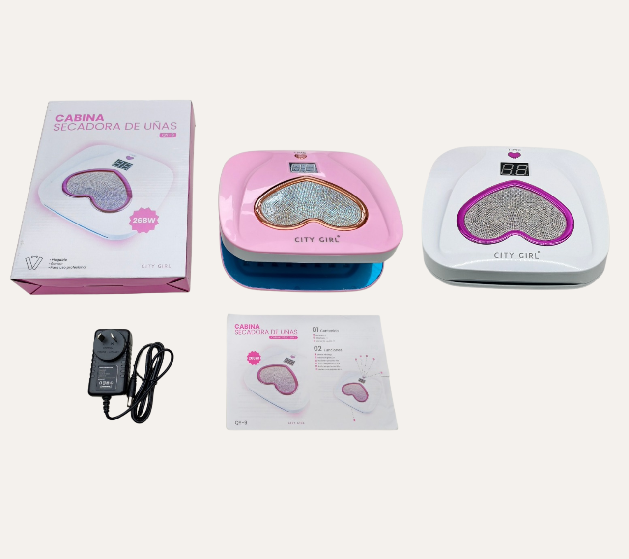 CABINA LED/UV 268W - CITY GIRL