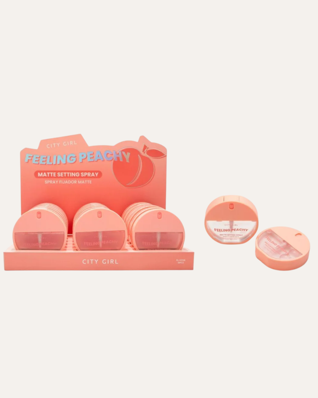 FIJADOR EFECTO MATTE FEELING PEACHY - CITY GIRL