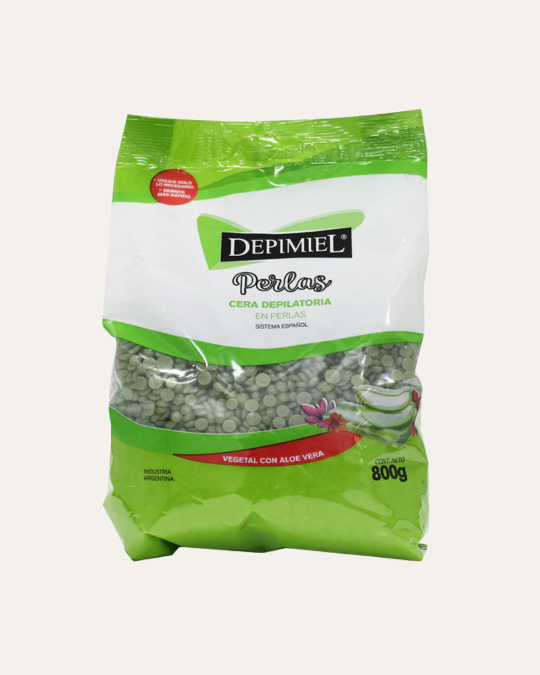 CERA EN PERLAS VEGETAL 800GR - DEPIMIEL