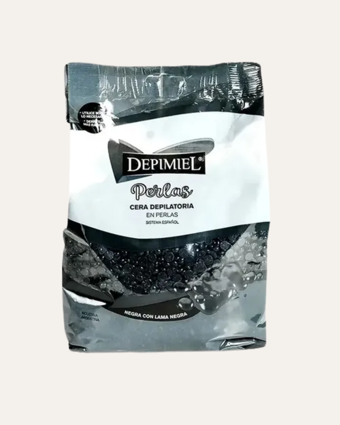 CERA EN PERLAS NEGRA 800GR - DEPIMIEL