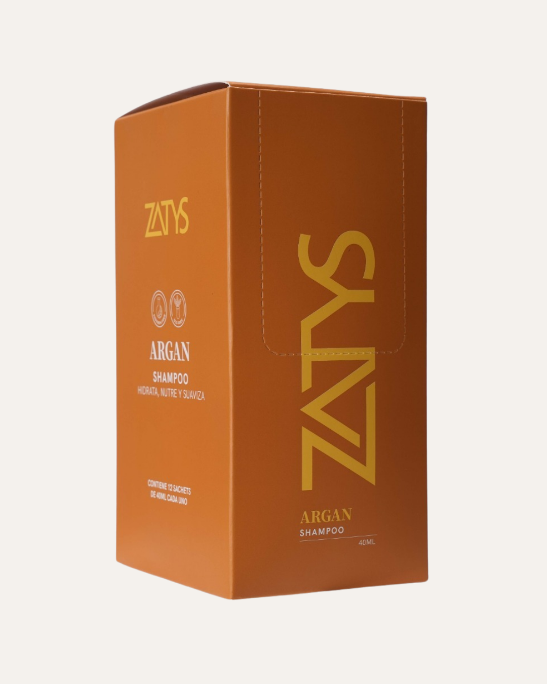 SHAMPOO ARGAN 40ML - ZATYS