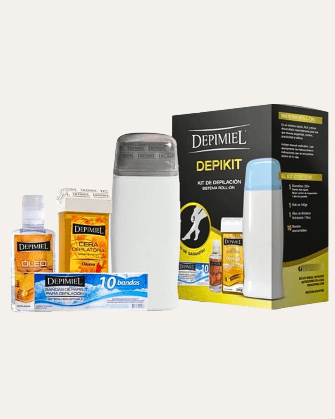 KIT DEPILATORIO A ROLL-ON - DEPIMIEL