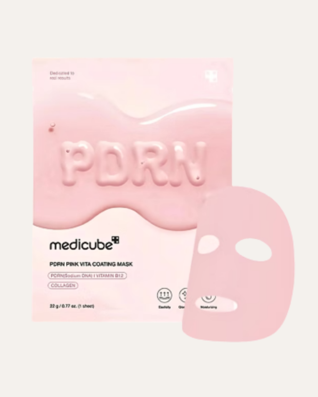 MASCARILLA PDRN PINK COLLAGEN SKINCARE COREANO - MEDICUBE