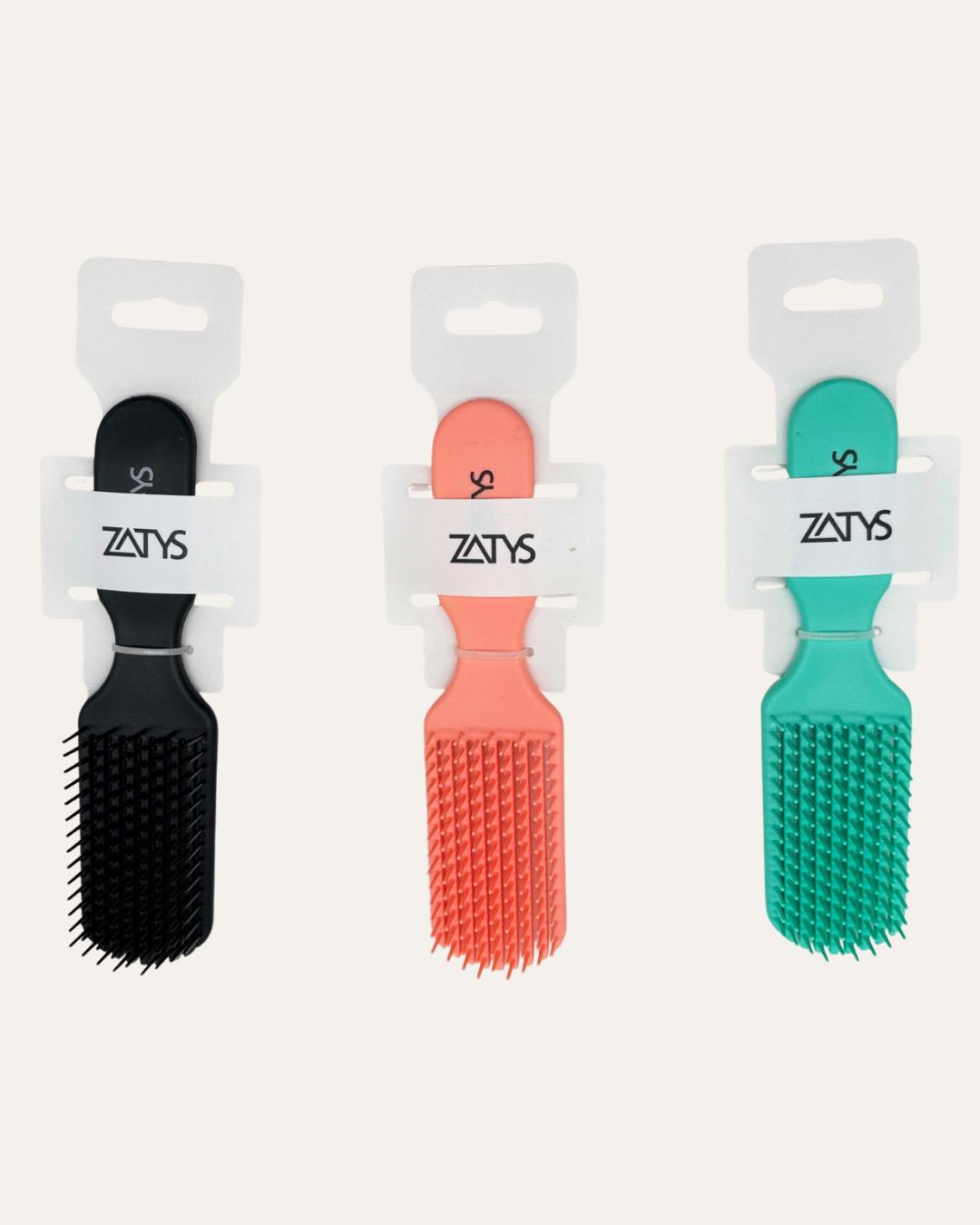 MINI CEPILLO DESENREDANTE PARA RULOS - ZATYS