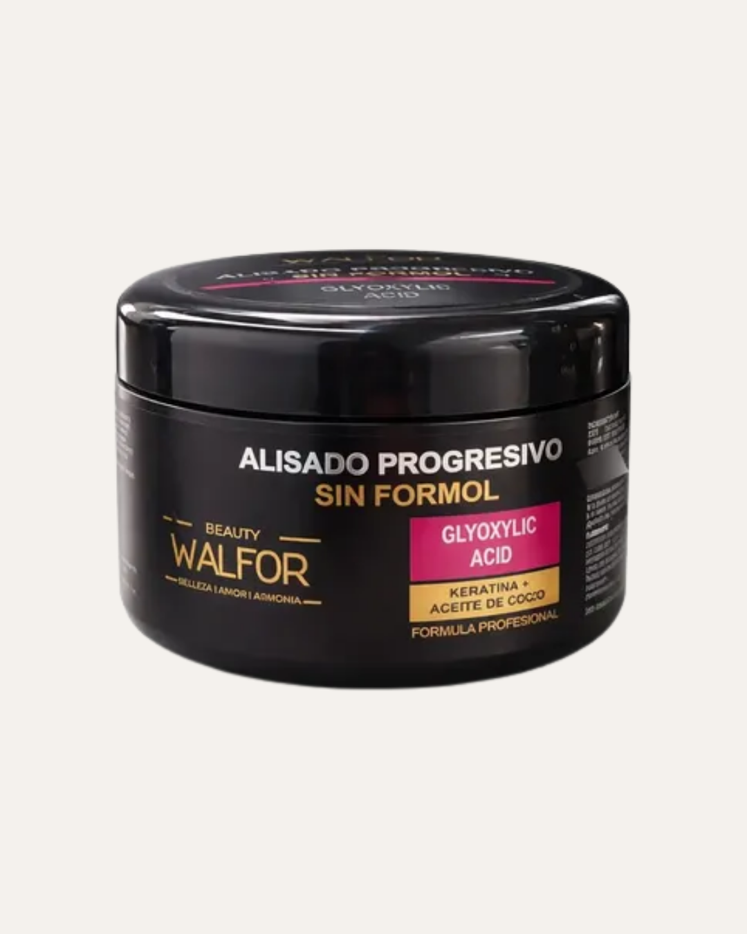 ALISADO SIN FORMOL CON KERATINA Y ACEITE DE COCO - WALFOR