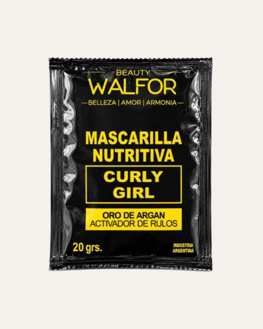 MASCARILLA NUTRITIVA CURLY GIRL 20GR - WALFOR