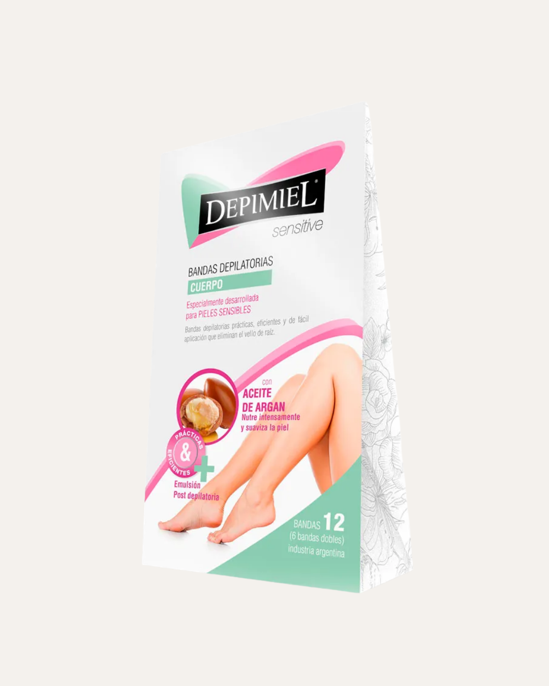 BANDAS DEPILATORIAS CUERPO SENSITIVE 12U - DEPIMIEL