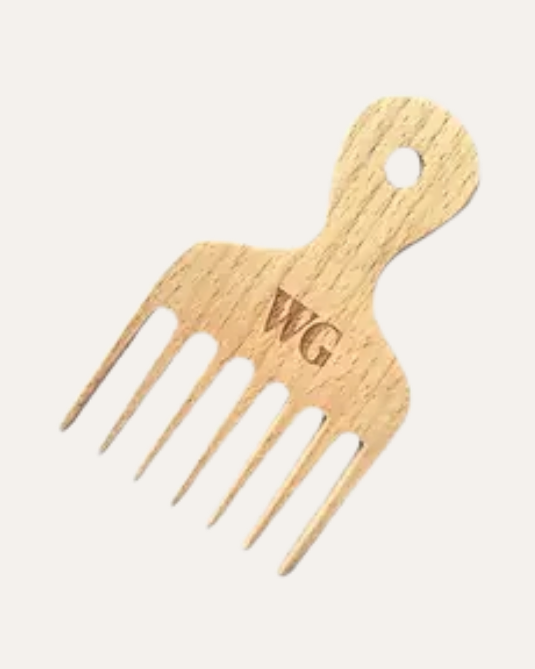 PEINE CHICO DE BAMBU PARA RULOS - WHOLEGREEN