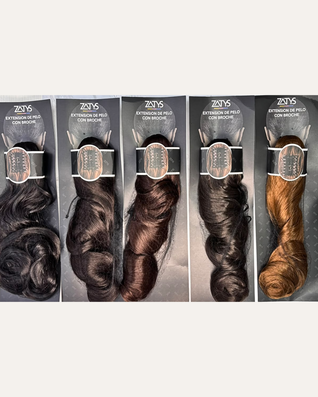 EXTENSIONES DE PELO CON BROCHE - ZATYS
